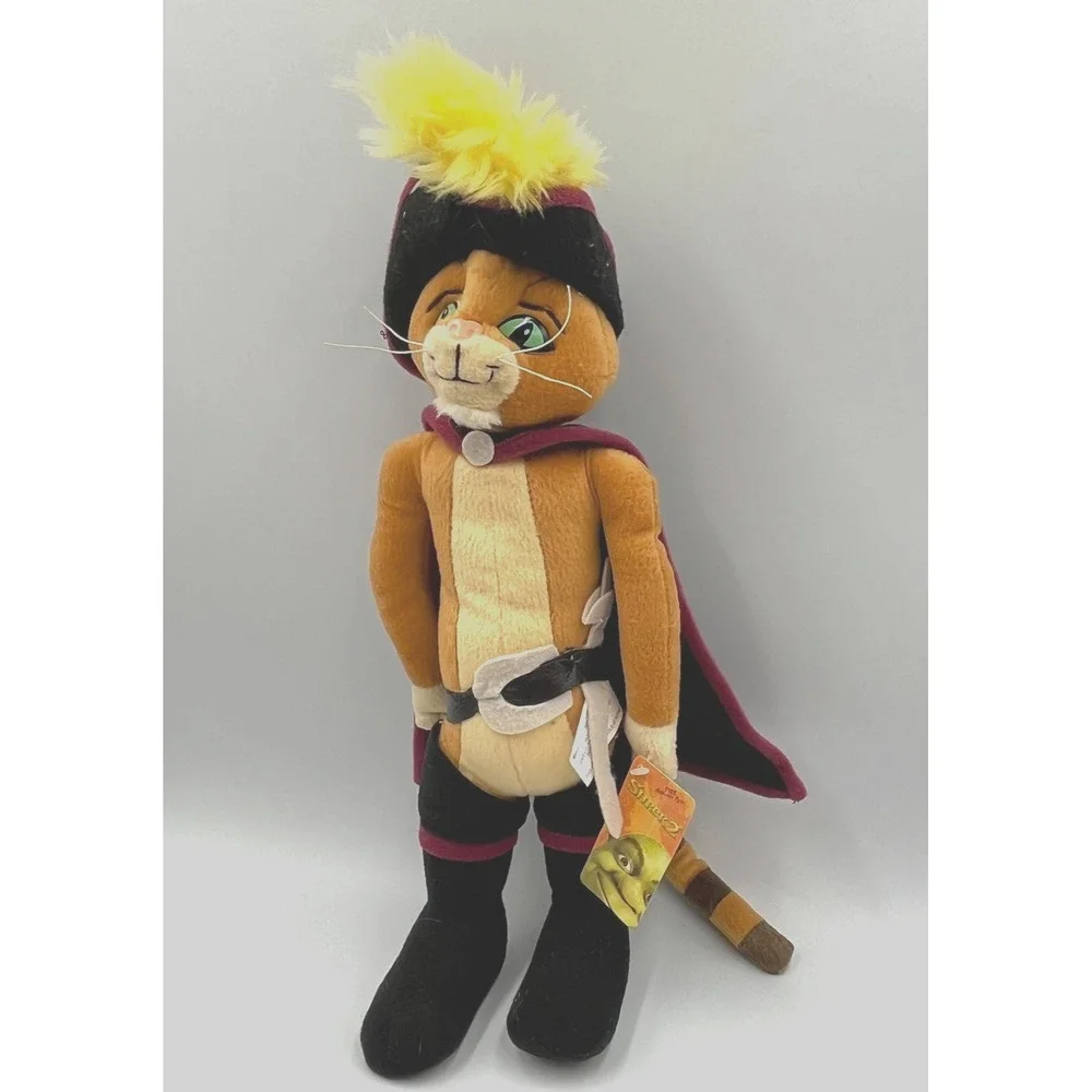 VTG NWT '04 Shrek 2 Puss In Boots 14